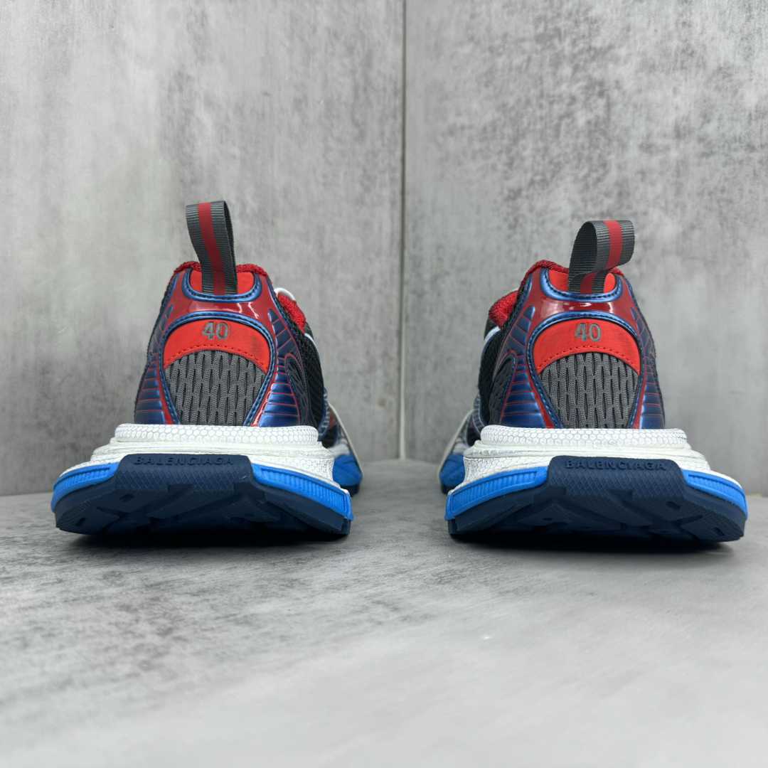  Balenciaga 3XL Sneaker 'Worn-Out - Blue Red' - DesignerGu