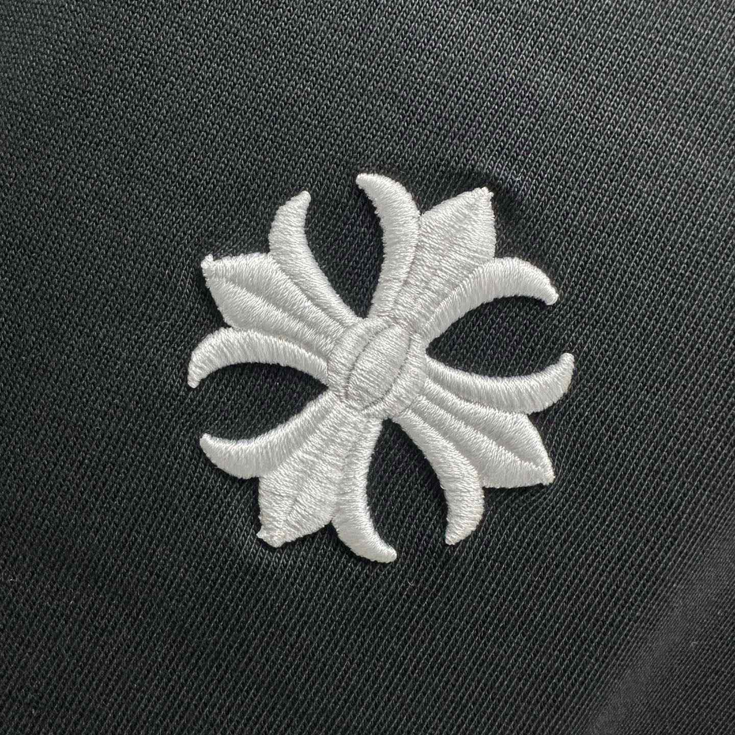 Chrome Hearts  Embroidered Cross Short Sleeve 'Black' - DesignerGu