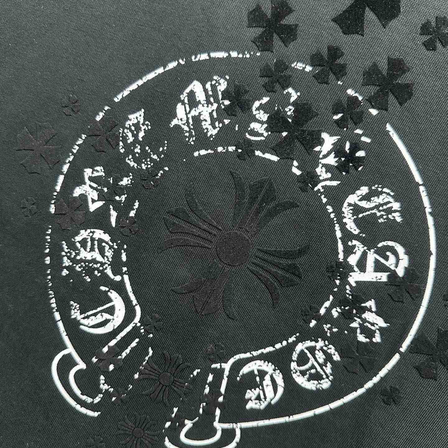 Chrome Hearts  Horseshoe Short Sleeve Tee 'Black' - DesignerGu