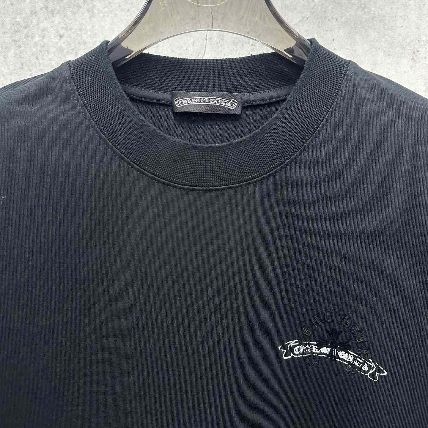 Chrome Hearts  Horseshoe Short Sleeve Tee 'Black' - DesignerGu