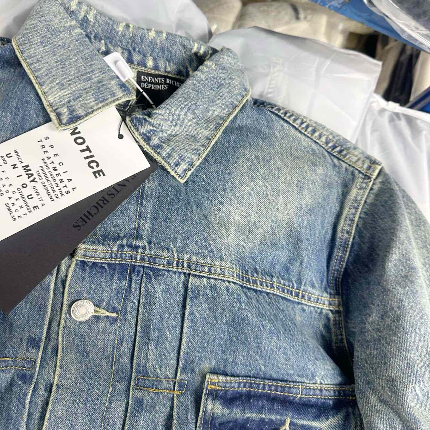 Enfants Riches Deprimes Type Deux Denim Jacket - DesignerGu