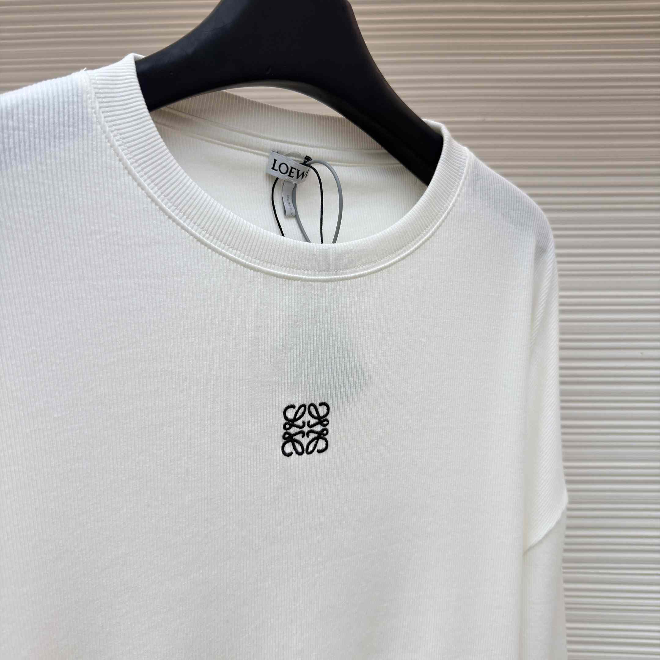 Loewe Oversized Fit Long Sleeve T-shirt In Cotton - DesignerGu