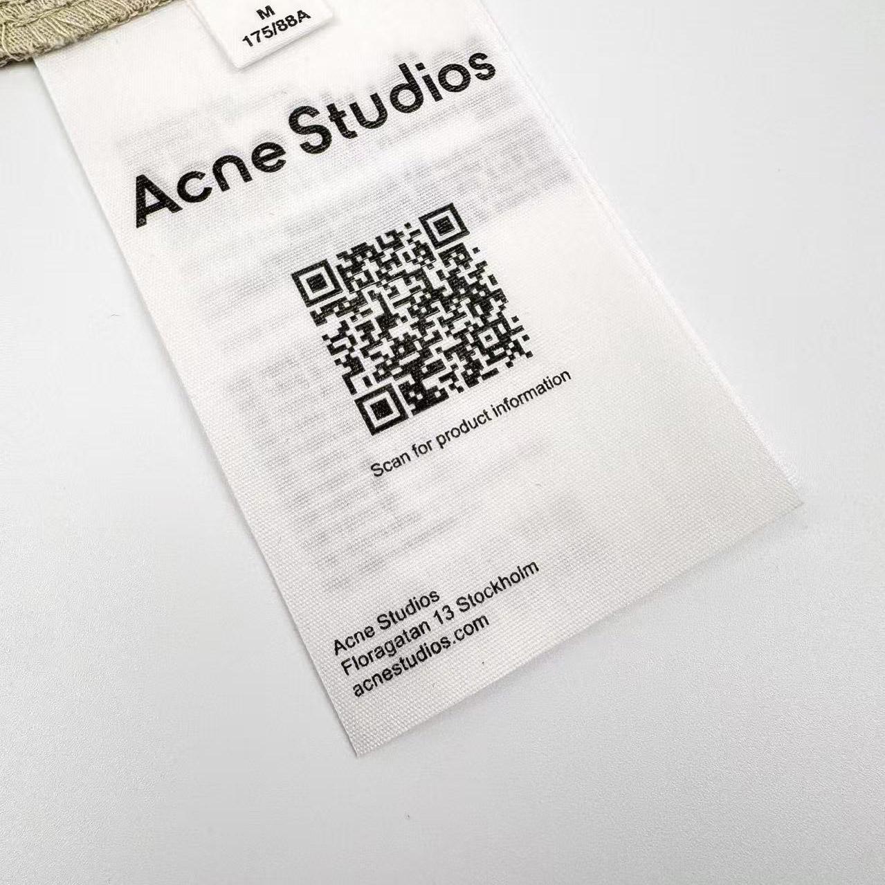 Acne Studios Logo T-shirt In Cotton - DesignerGu