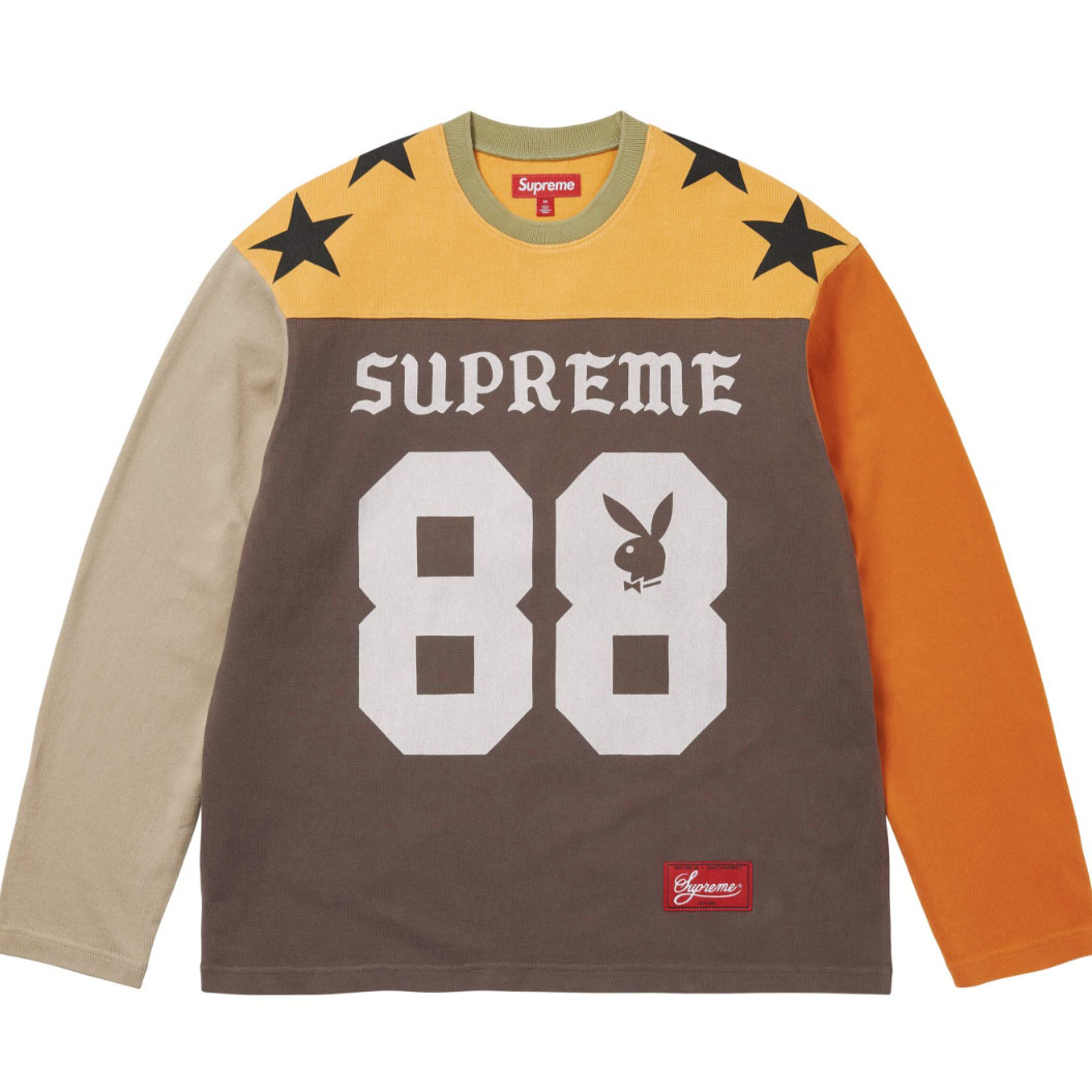Supreme x Playboy Long-Sleeve Top 'Multicolor' - DesignerGu