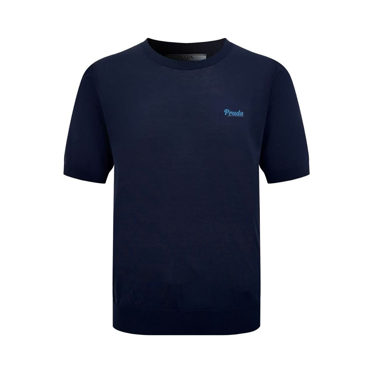 Prada Silk Crew-Neck Sweater - DesignerGu