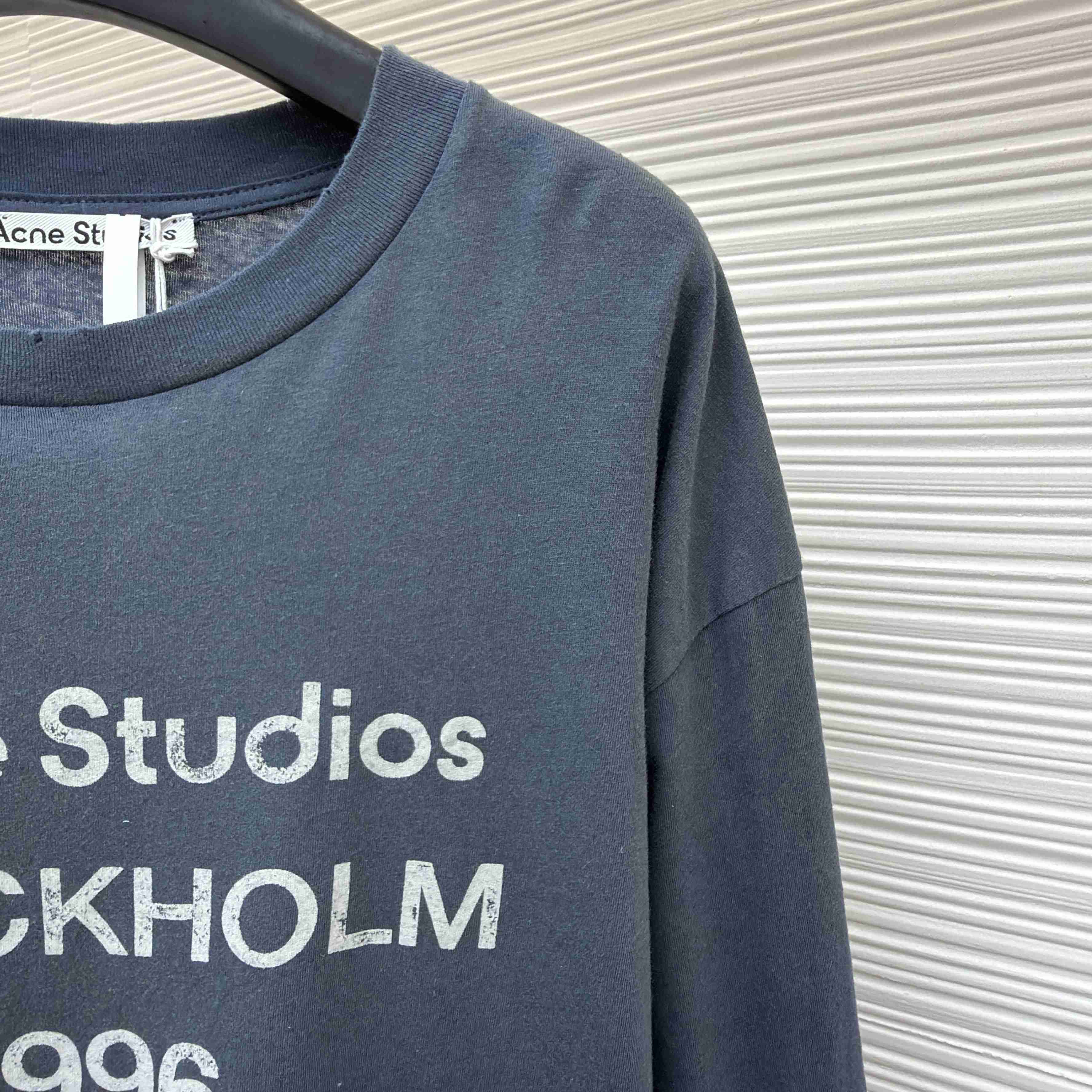 Acne Studios Sprayed 1996 Logo T-shirt - DesignerGu