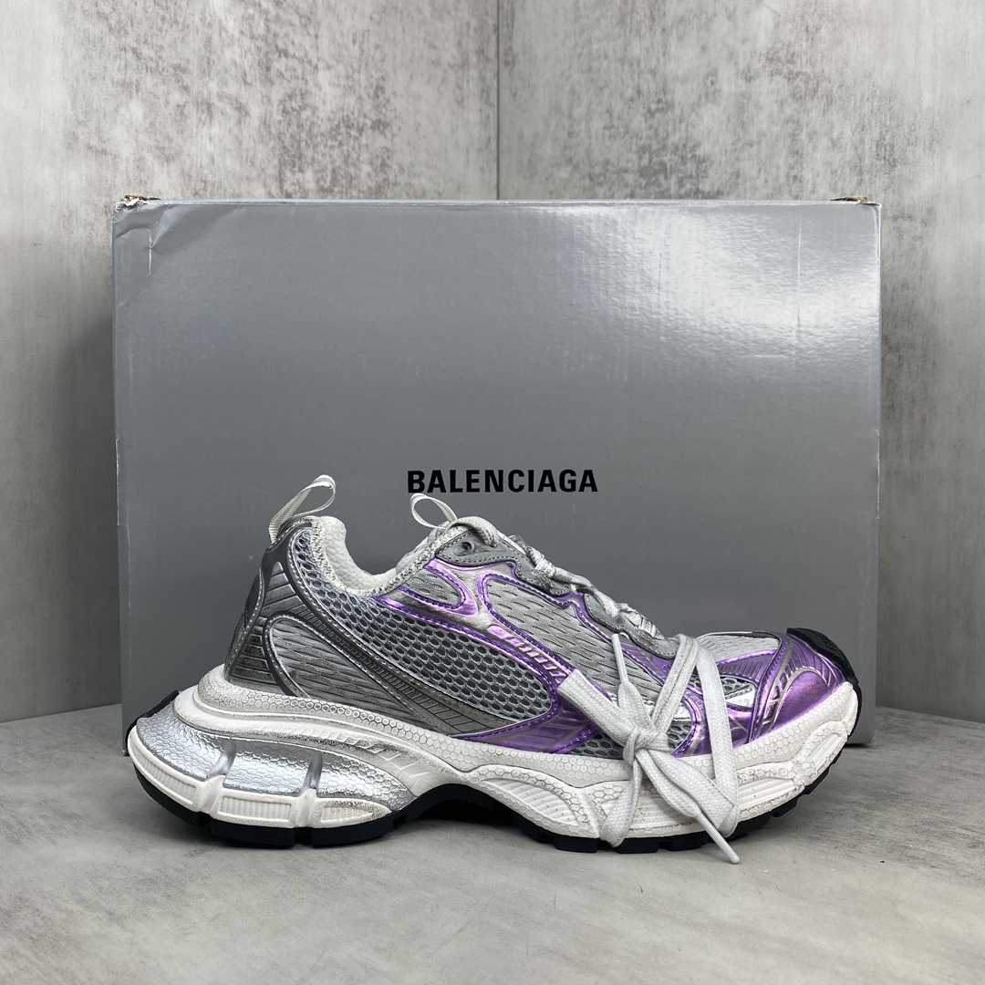  Balenciaga 3XL Sneaker 'Worn-Out - Grey Purple' - DesignerGu