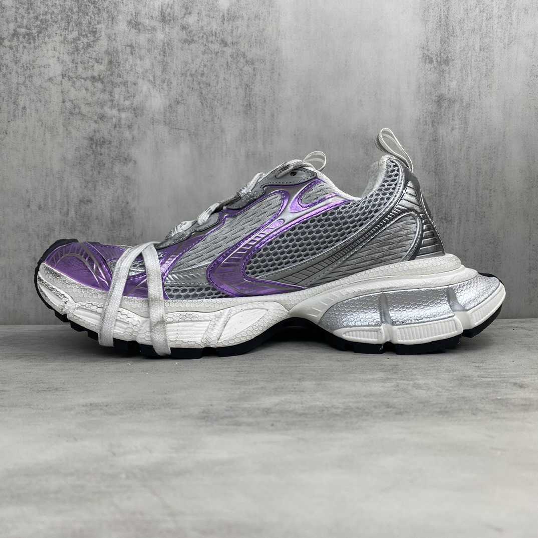  Balenciaga 3XL Sneaker 'Worn-Out - Grey Purple' - DesignerGu