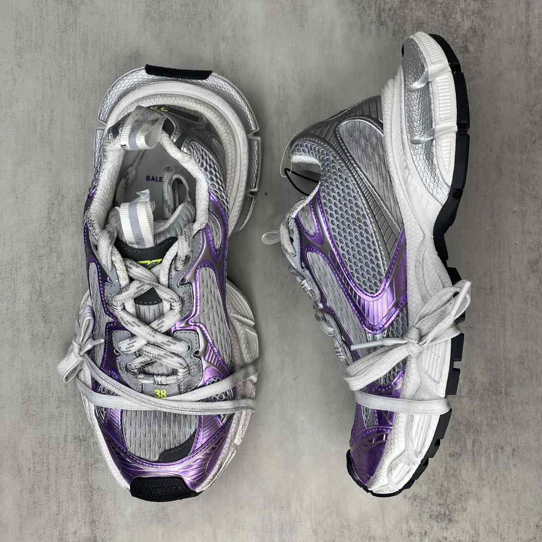  Balenciaga 3XL Sneaker 'Worn-Out - Grey Purple' - DesignerGu