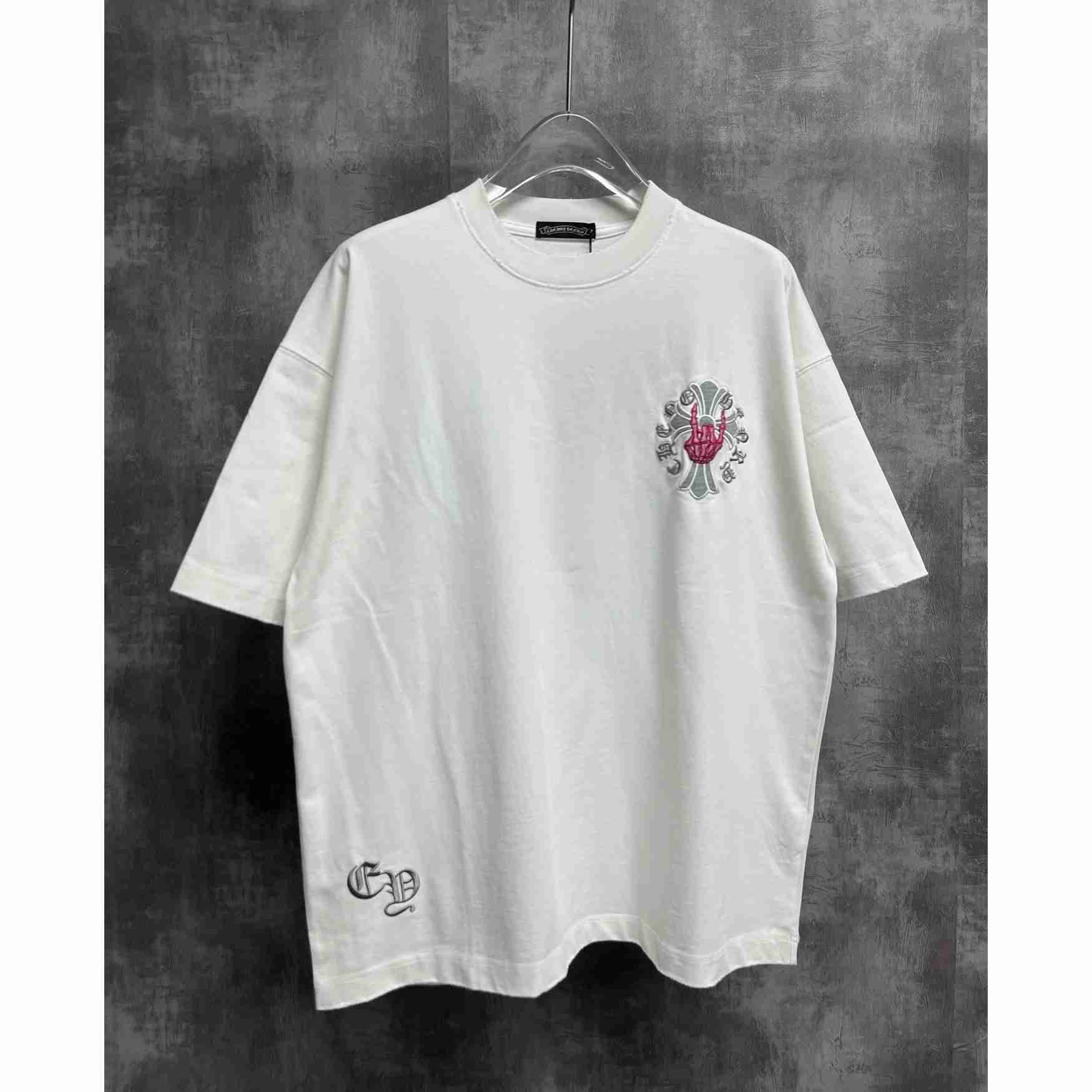 Chrome Hearts Border Tee  'White' - DesignerGu