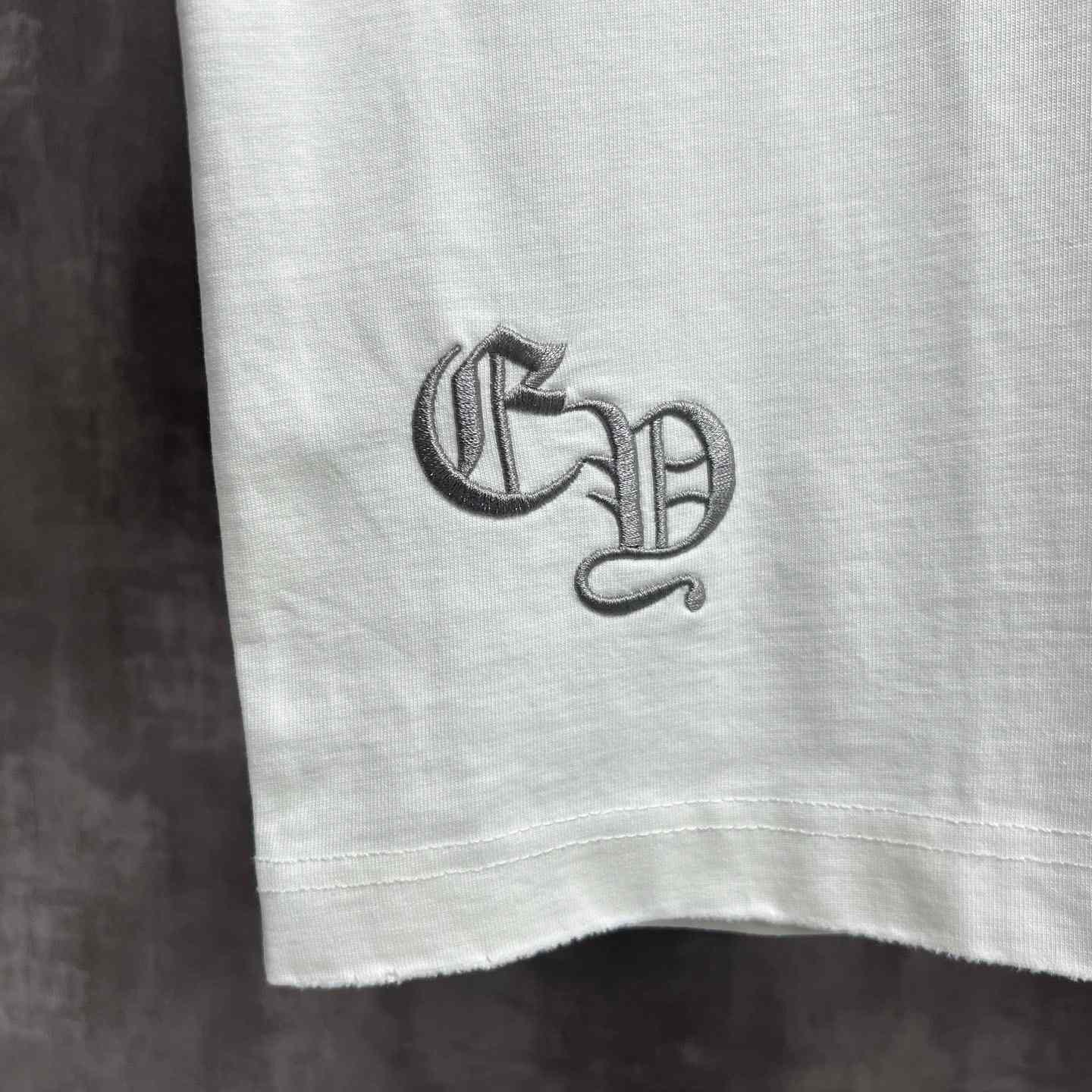 Chrome Hearts Border Tee  'White' - DesignerGu