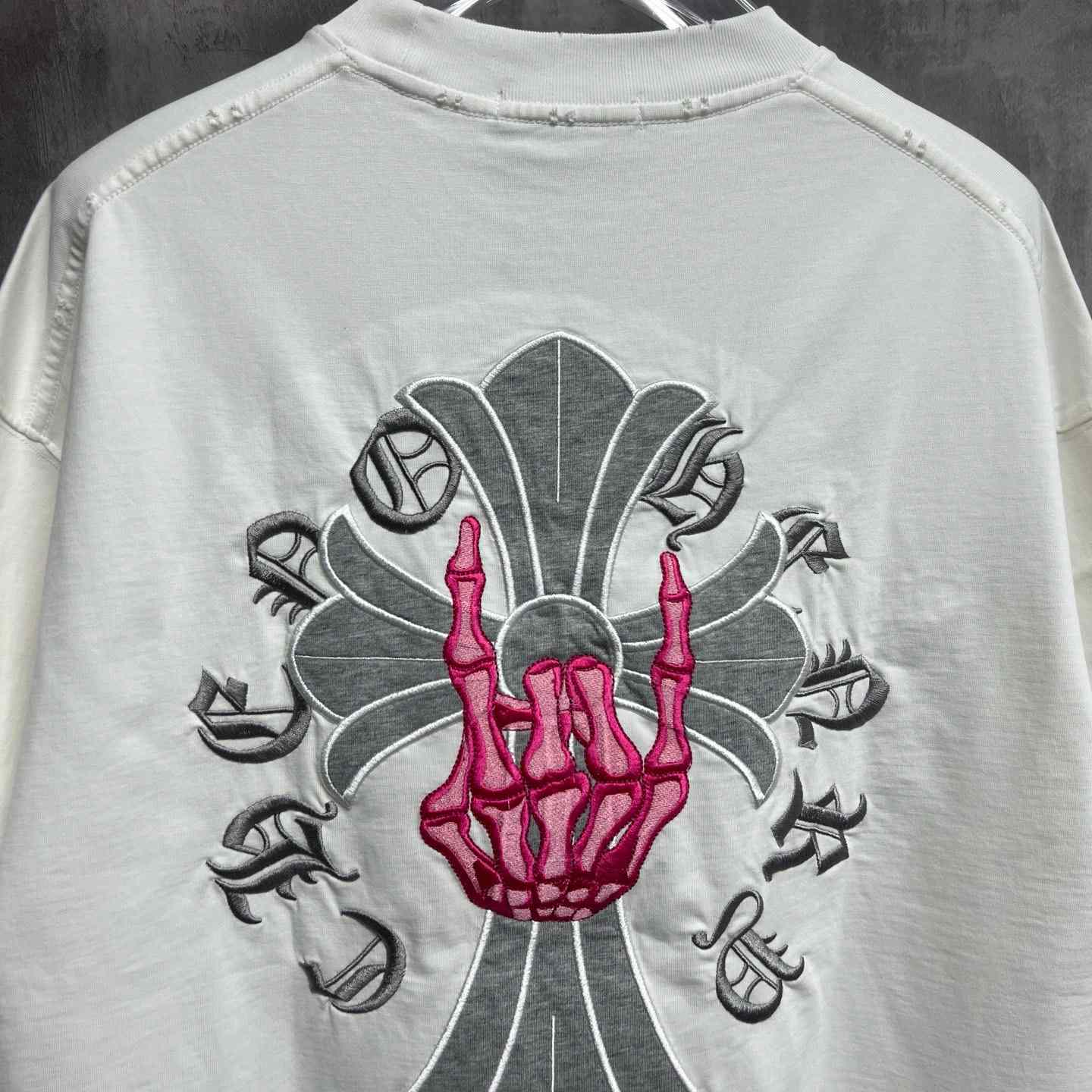 Chrome Hearts Border Tee  'White' - DesignerGu