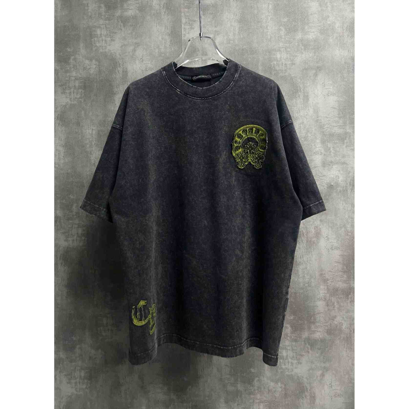 Chrome Hearts Horseshoe Cross Patch Embroidery  T-Shirt  - DesignerGu