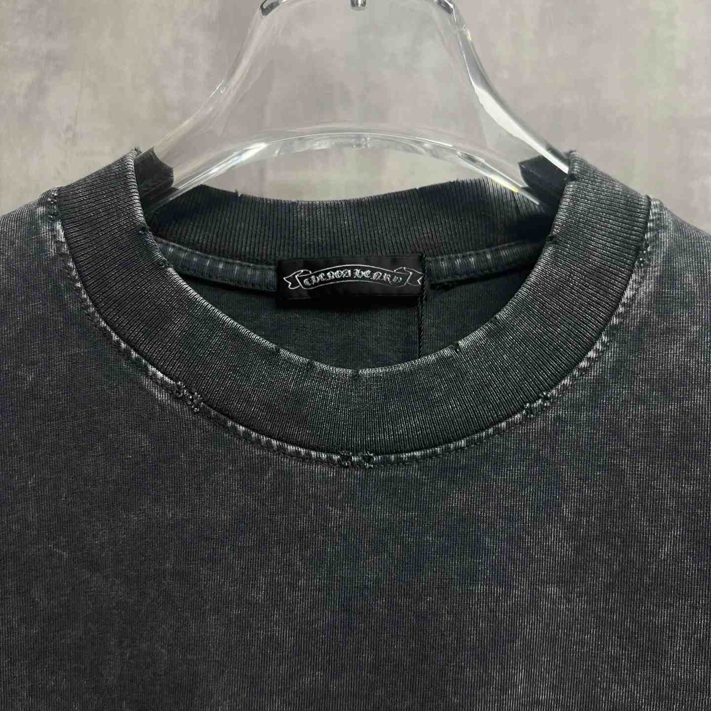 Chrome Hearts Horseshoe Cross Patch Embroidery  T-Shirt  - DesignerGu