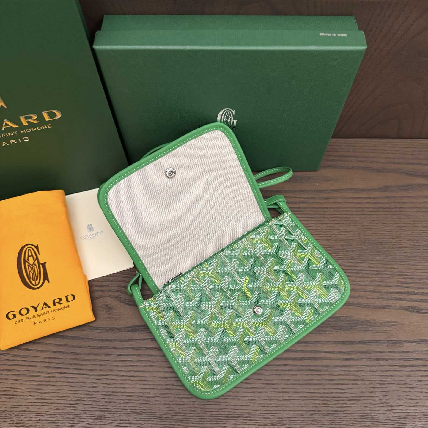 Goyard Plumet Pocket Wallet Limited Edition - DesignerGu