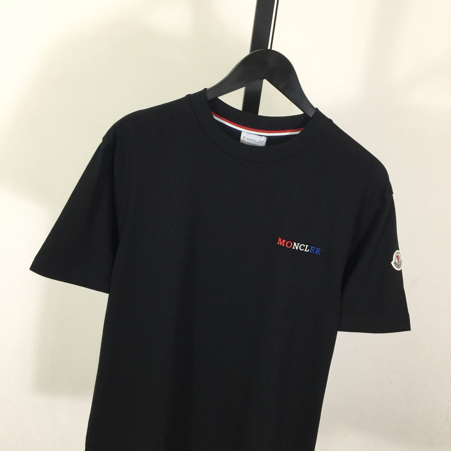 Moncler Logo-Print Cotton-Jersey T-Shirt - DesignerGu