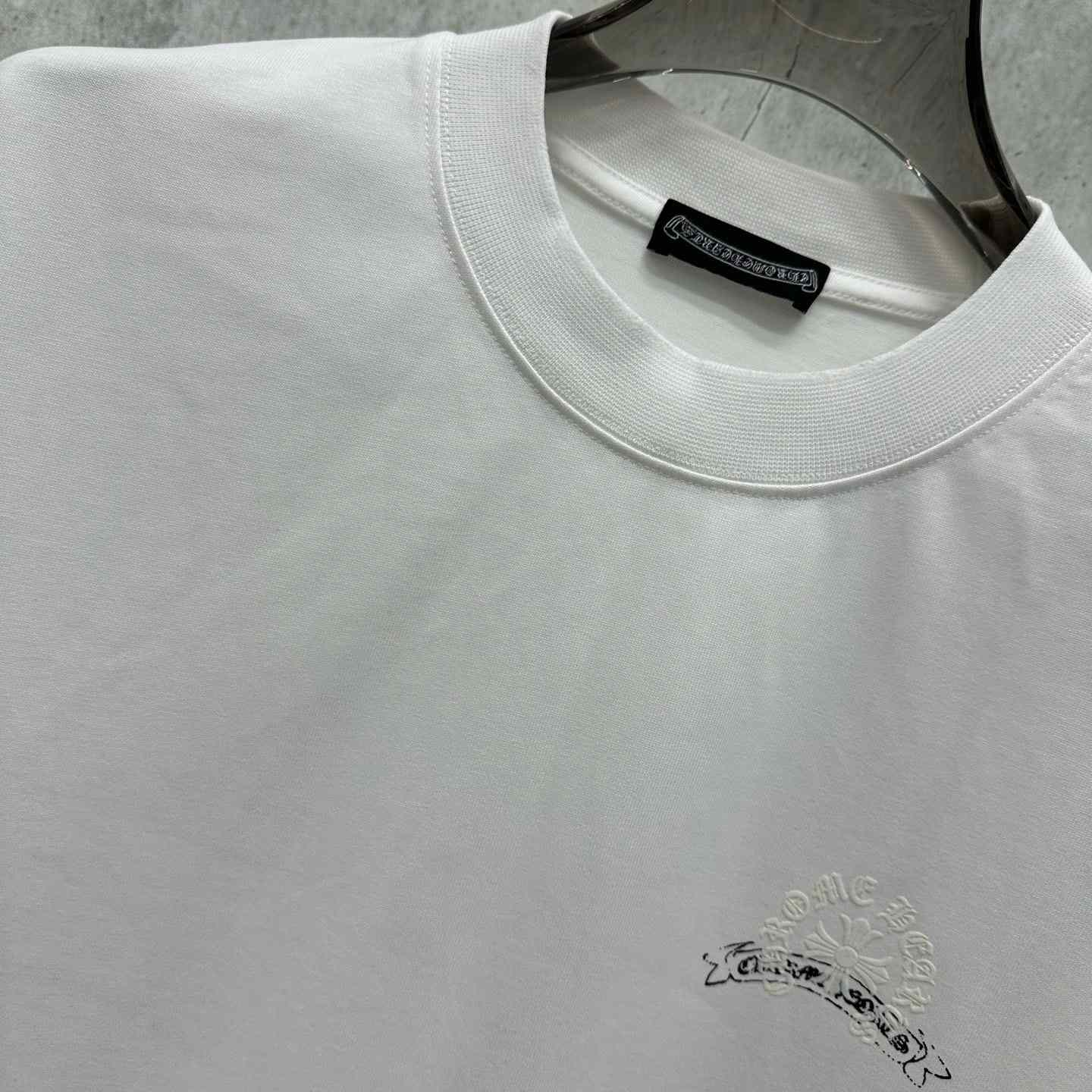 Chrome Hearts  Horseshoe Short Sleeve Tee 'White' - DesignerGu