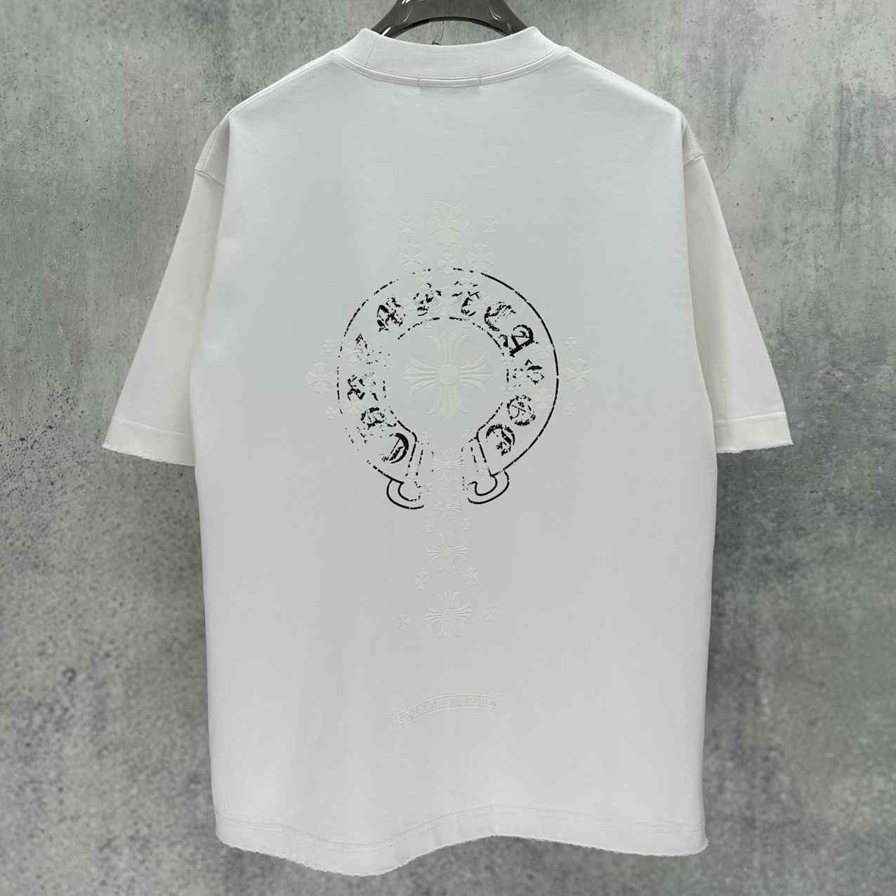 Chrome Hearts  Horseshoe Short Sleeve Tee 'White' - DesignerGu