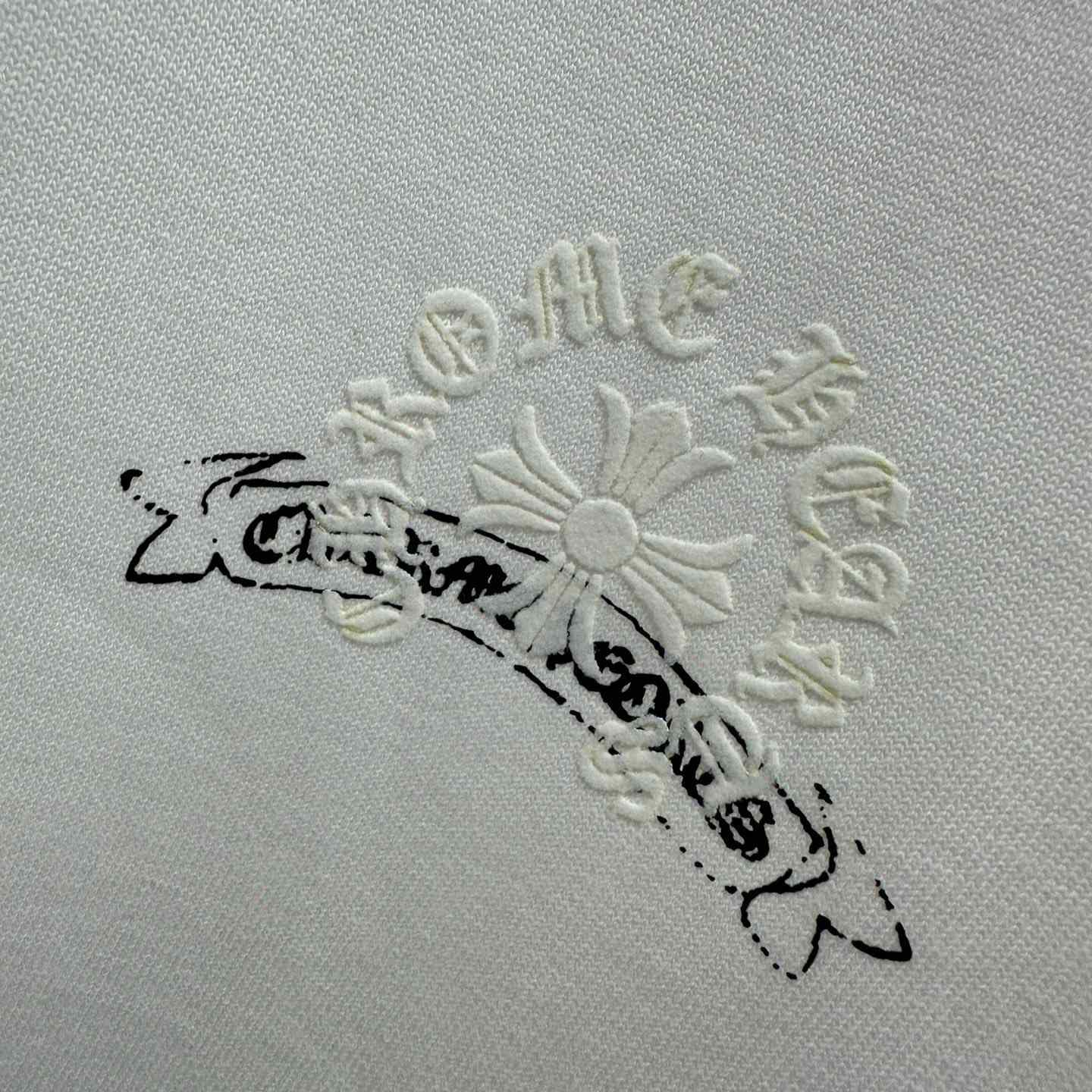 Chrome Hearts  Horseshoe Short Sleeve Tee 'White' - DesignerGu