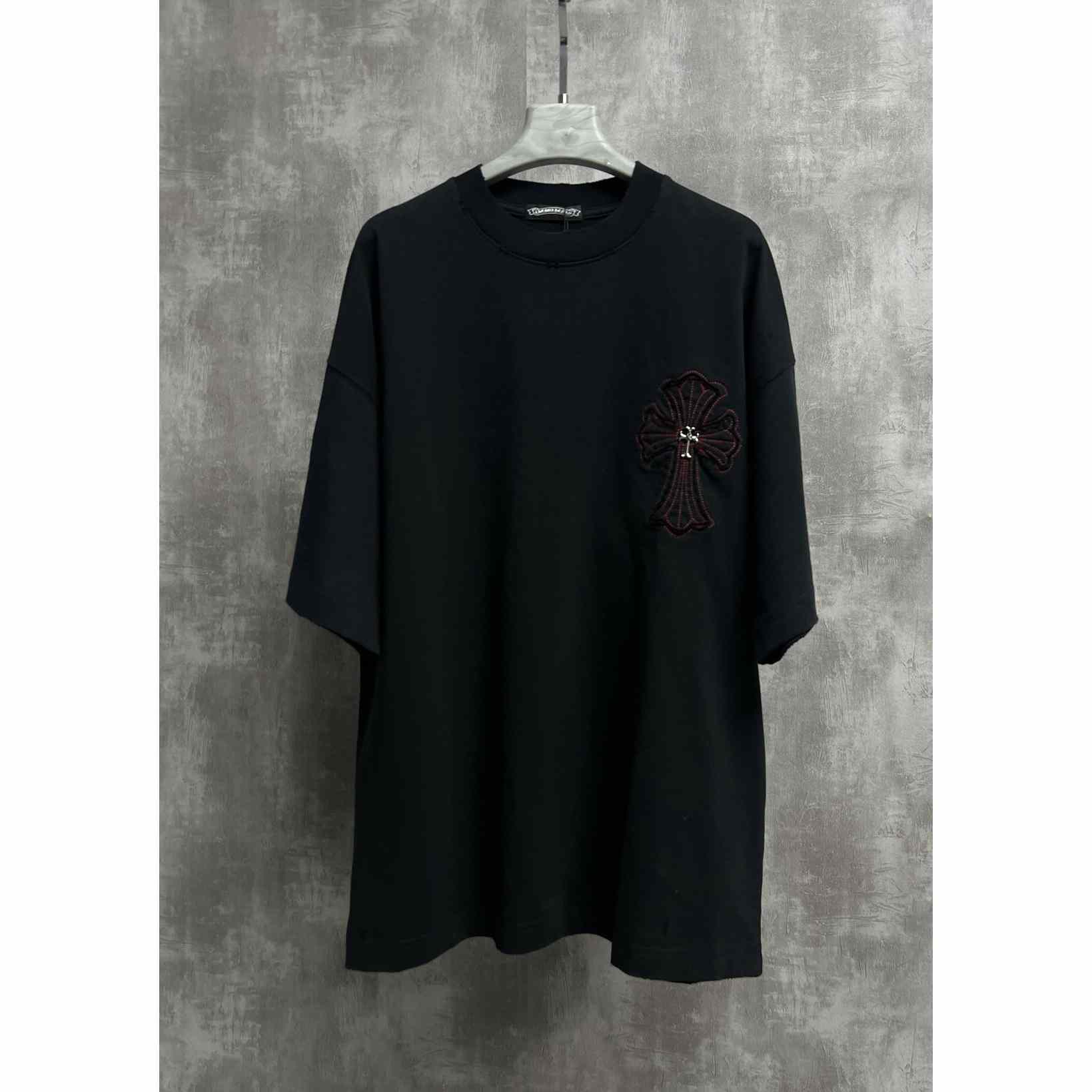Chrome Hearts Cross Patch Tee - DesignerGu