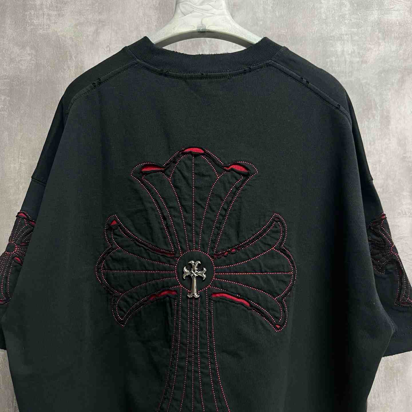 Chrome Hearts Cross Patch Tee - DesignerGu