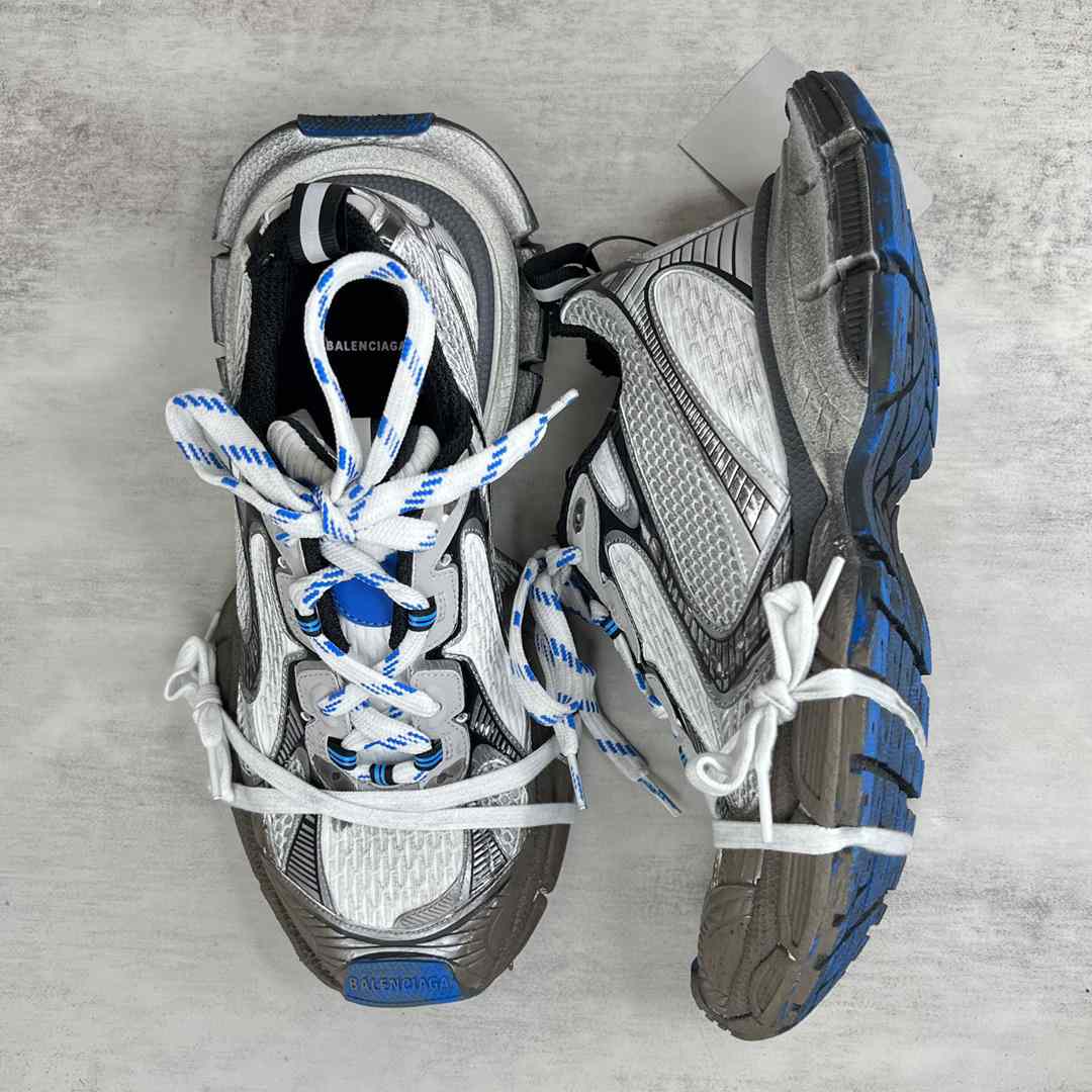 Balenciaga 3XL Sneaker 'Worn-Out - Dark Grey Blue' - DesignerGu