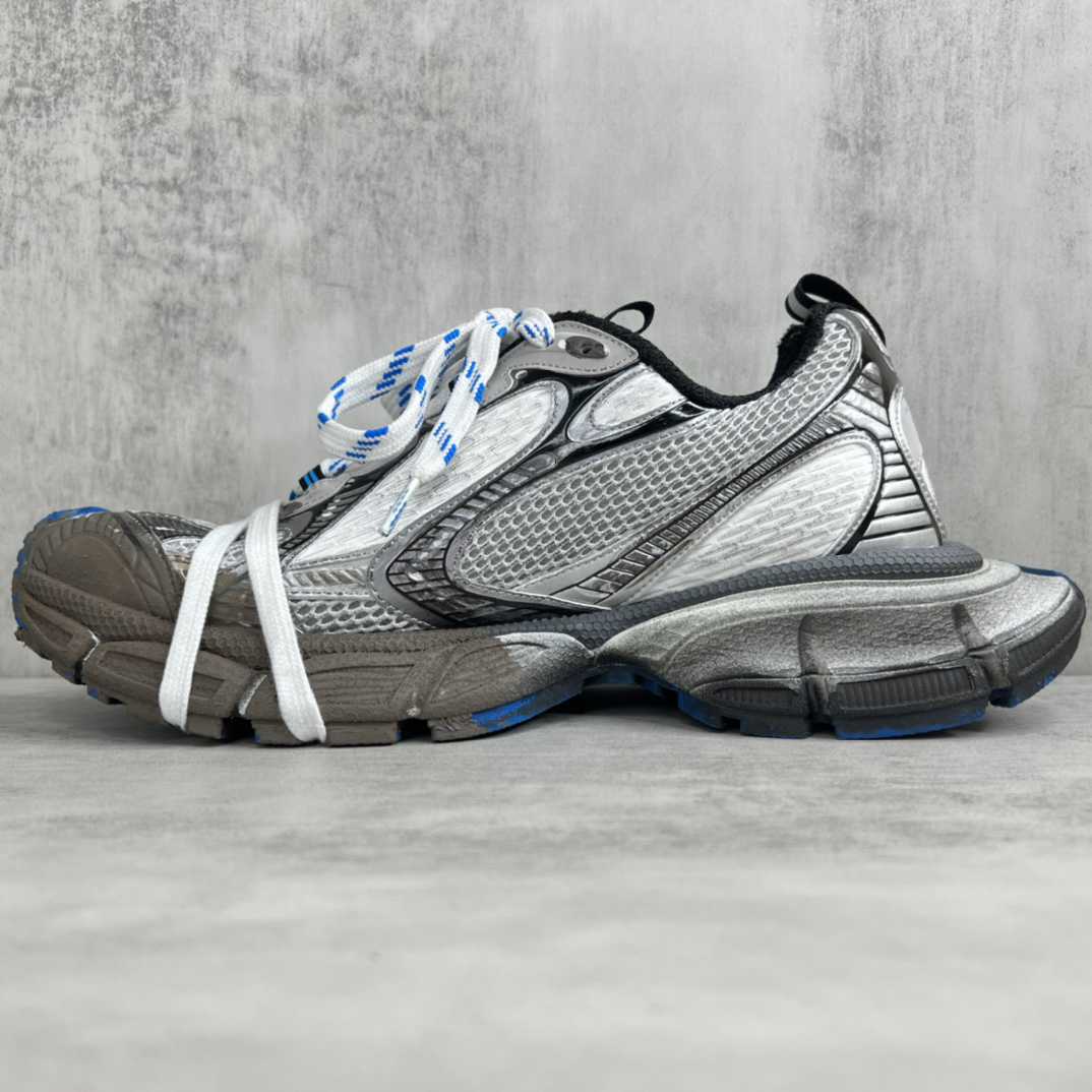 Balenciaga 3XL Sneaker 'Worn-Out - Dark Grey Blue' - DesignerGu