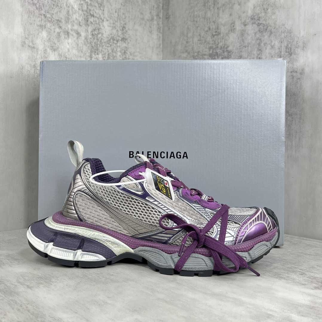 Balenciaga 3XL Mesh Low-Top Chunk Sneakers - DesignerGu