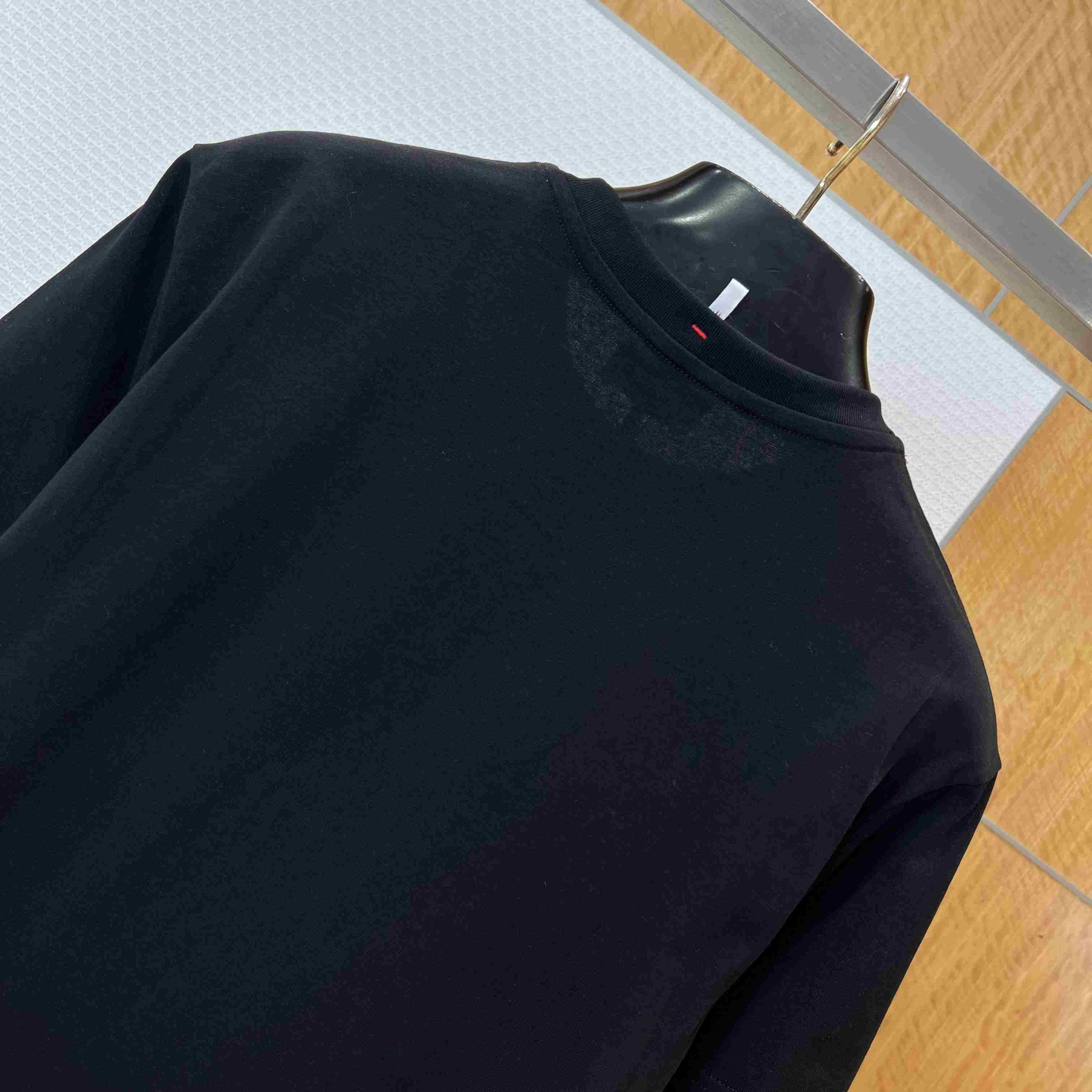 Moncler Logo Cotton Blend T-Shirt - DesignerGu
