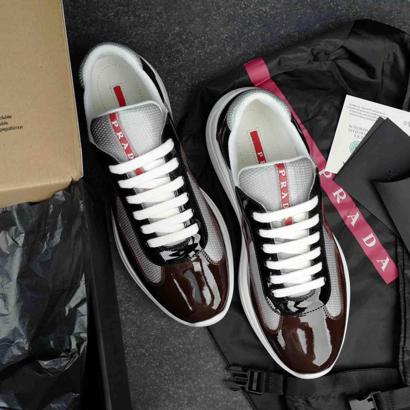 Prada America's Cup Sneakers - DesignerGu