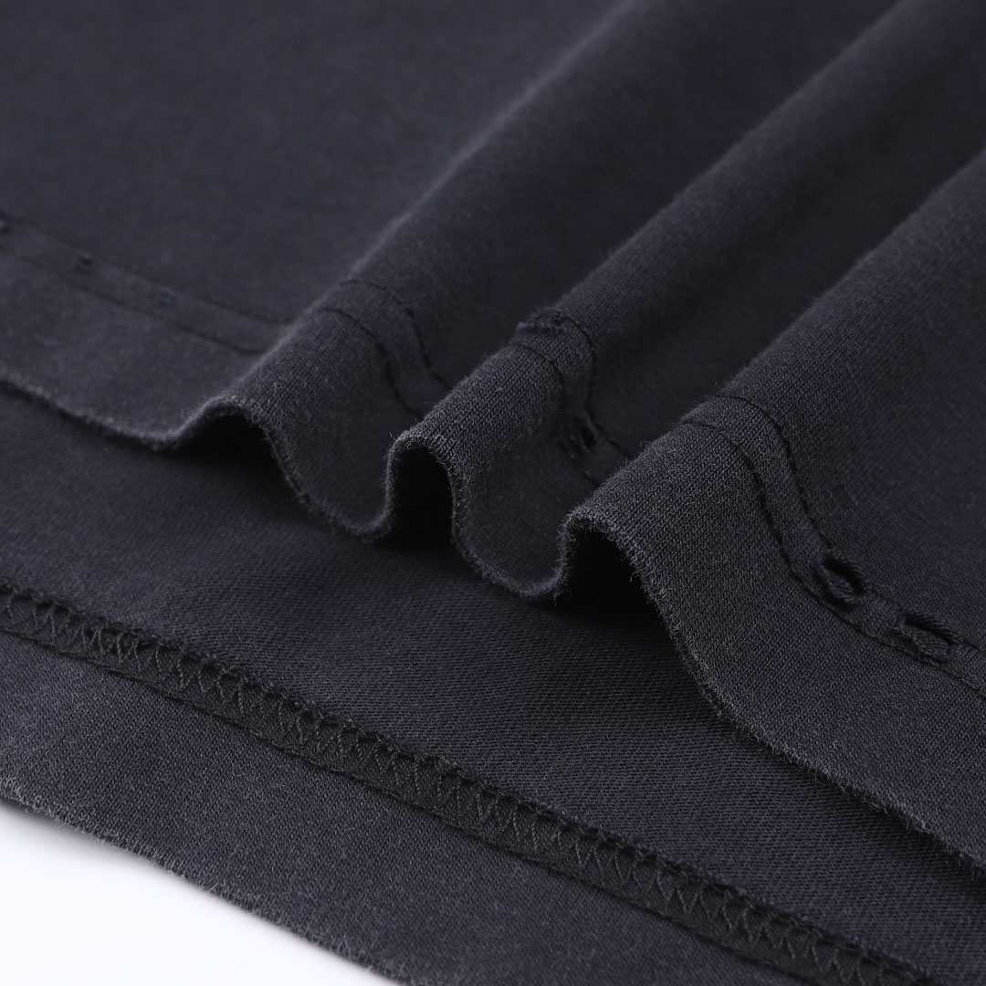 Balenciaga 3B Liquefied T-Shirt 'Faded Black/Anthracite' - DesignerGu
