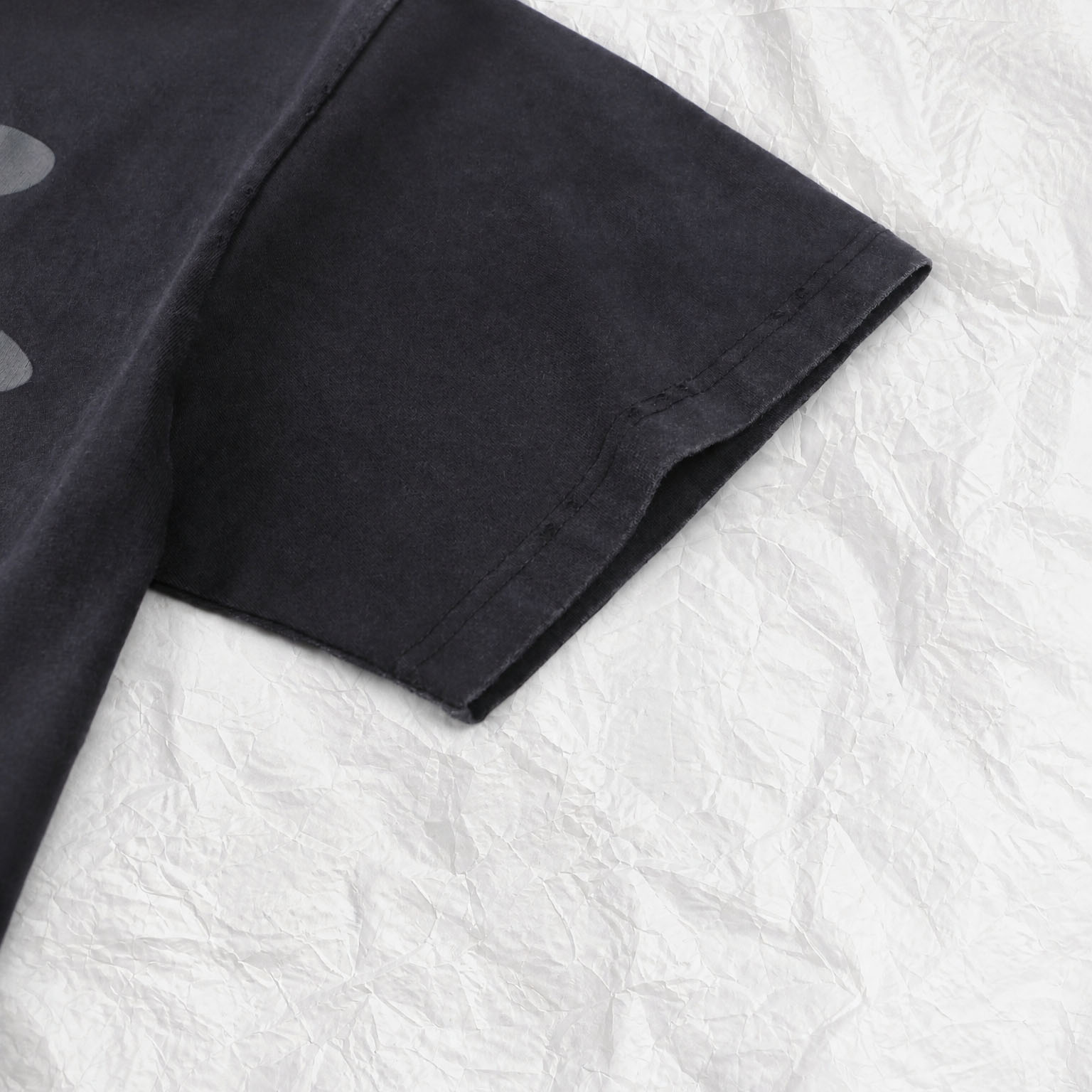 Balenciaga 3B Liquefied T-Shirt 'Faded Black/Anthracite' - DesignerGu