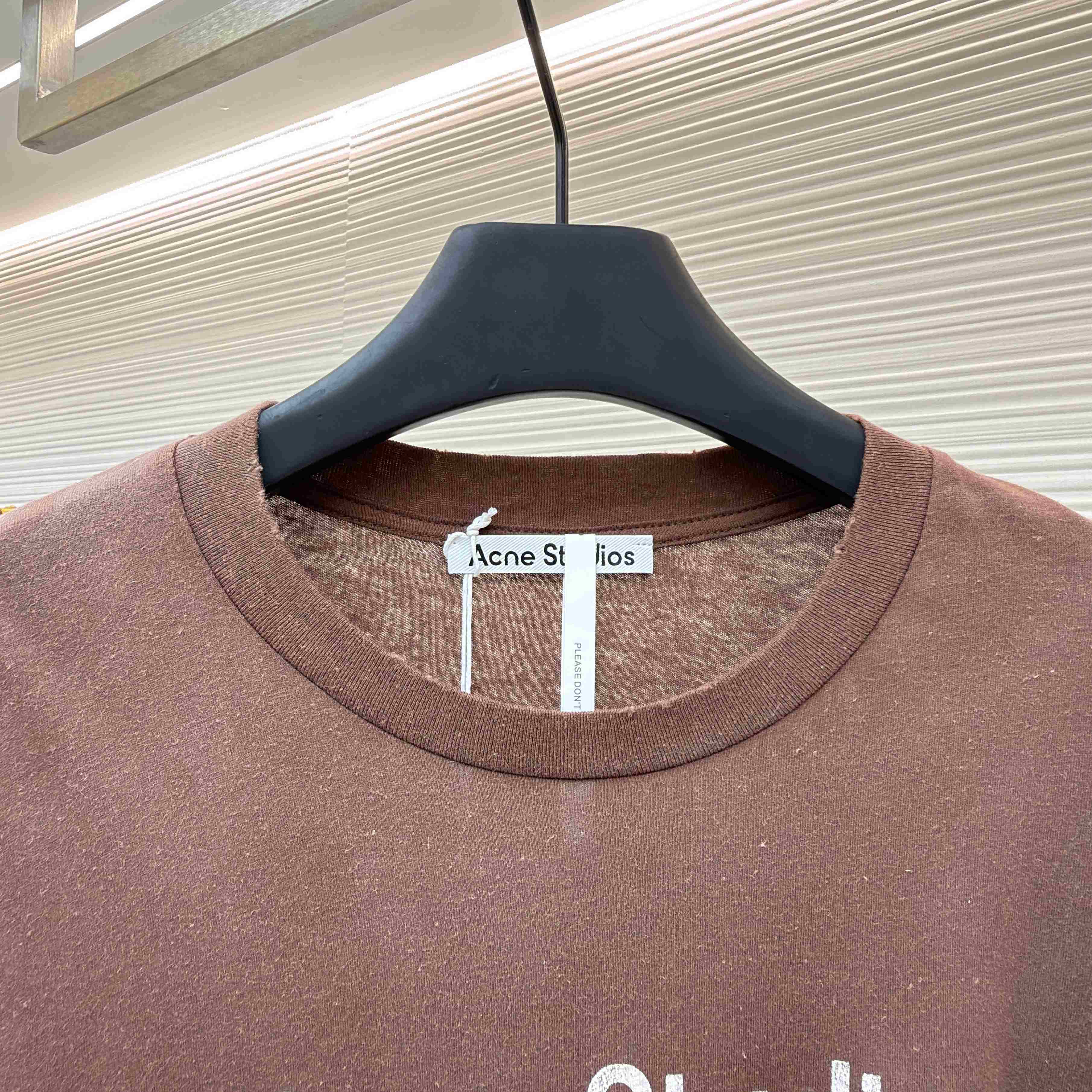 Acne Studios Sprayed 1996 Logo T-shirt - DesignerGu