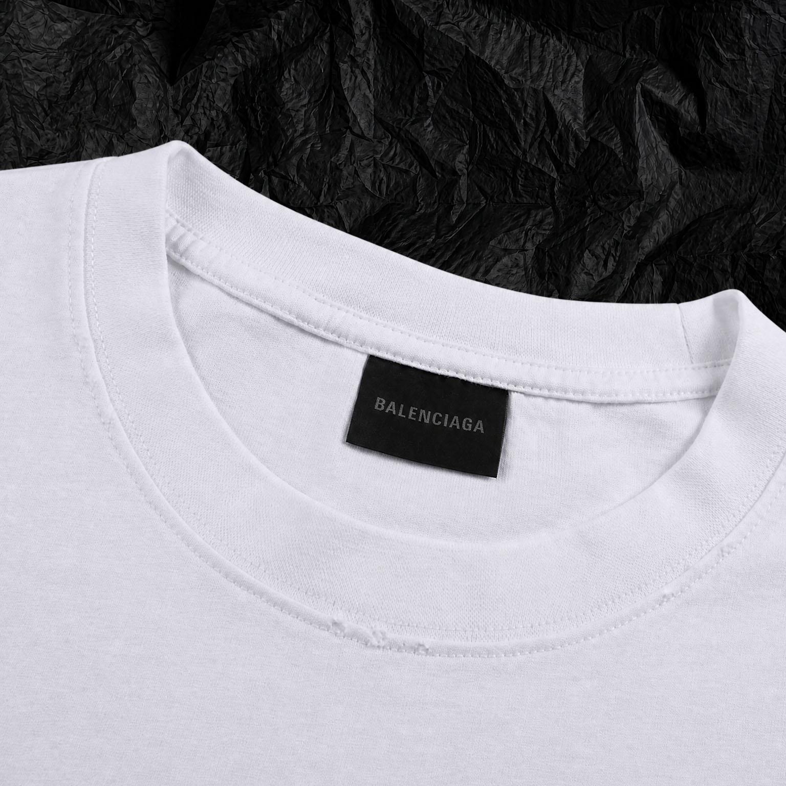 Balenciaga Balenciaga Medium Fit T-Shirt 'White' - DesignerGu