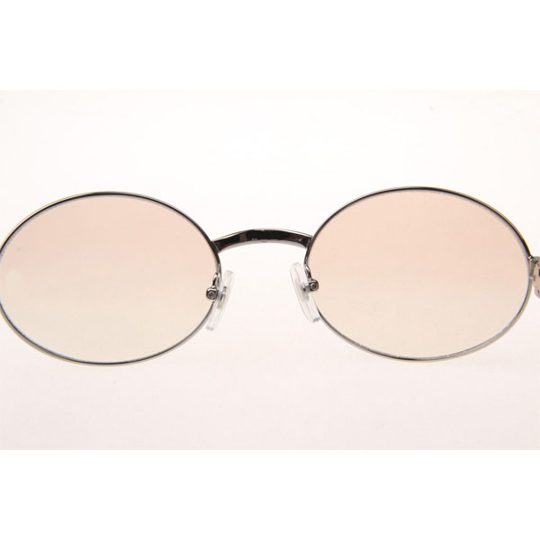 Cartier CT 7550178 Wood Sunglasses In Silver Brown - DesignerGu