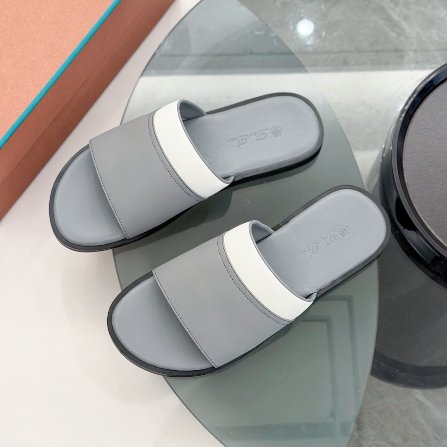 Loro Piana  Slide Sandal - DesignerGu