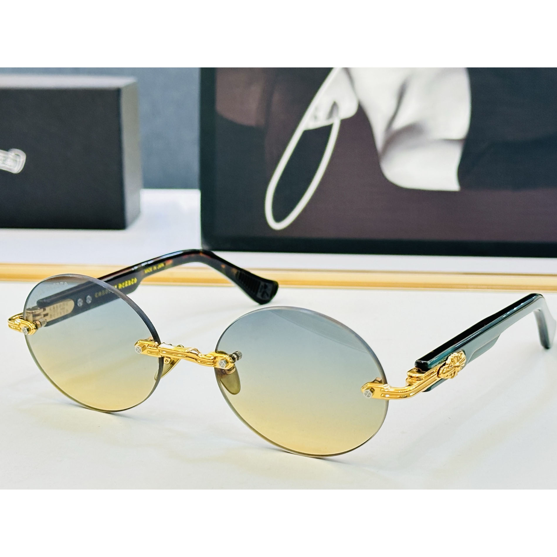 Chrome Hearts DEEP III Sunglasses - DesignerGu