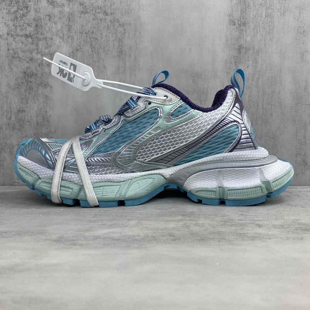  Balenciaga 3XL Sneaker 'Worn-Out - White Light Blue' - DesignerGu