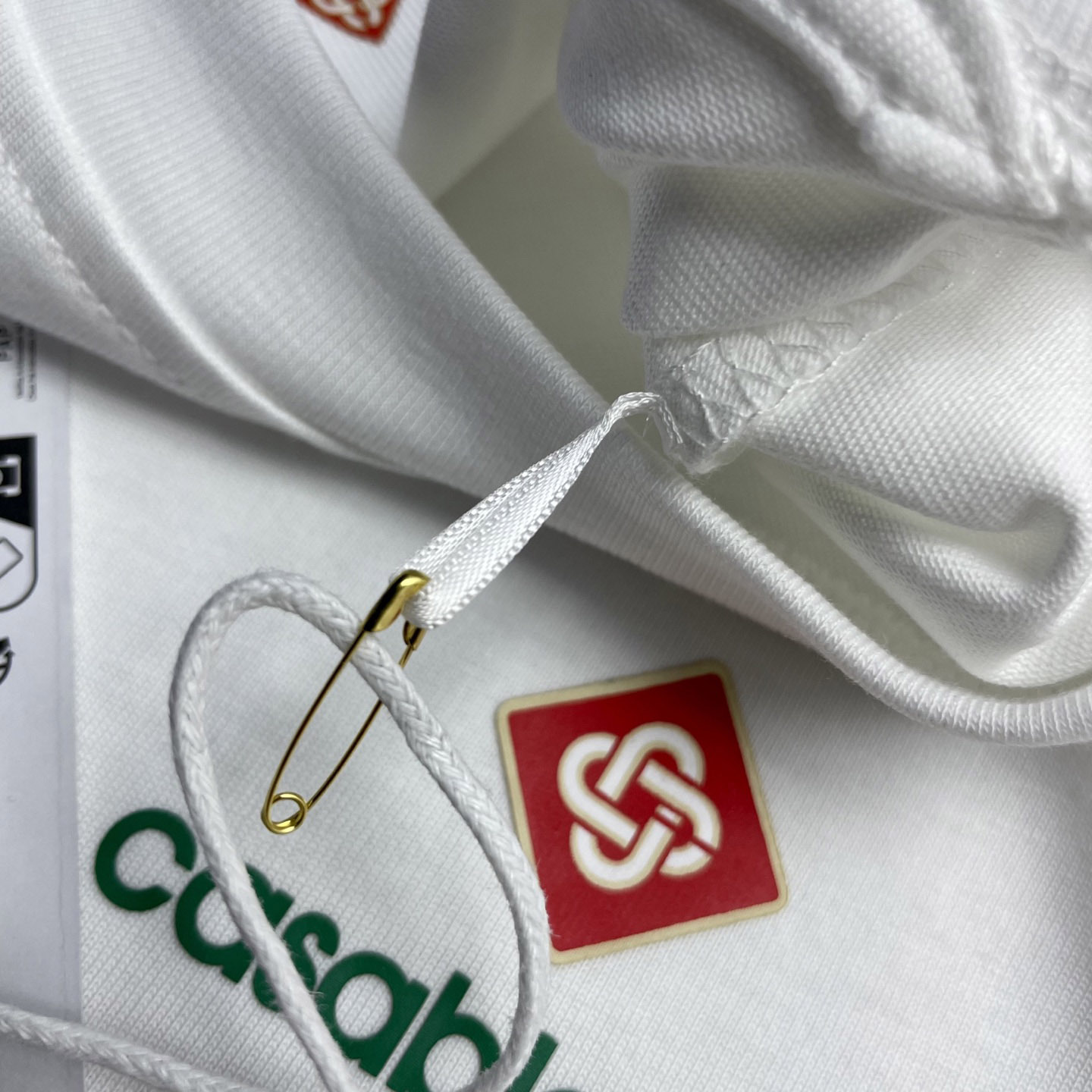 Casablanca White Sport Type Short Sleeve T‑Shirt C1170 - DesignerGu