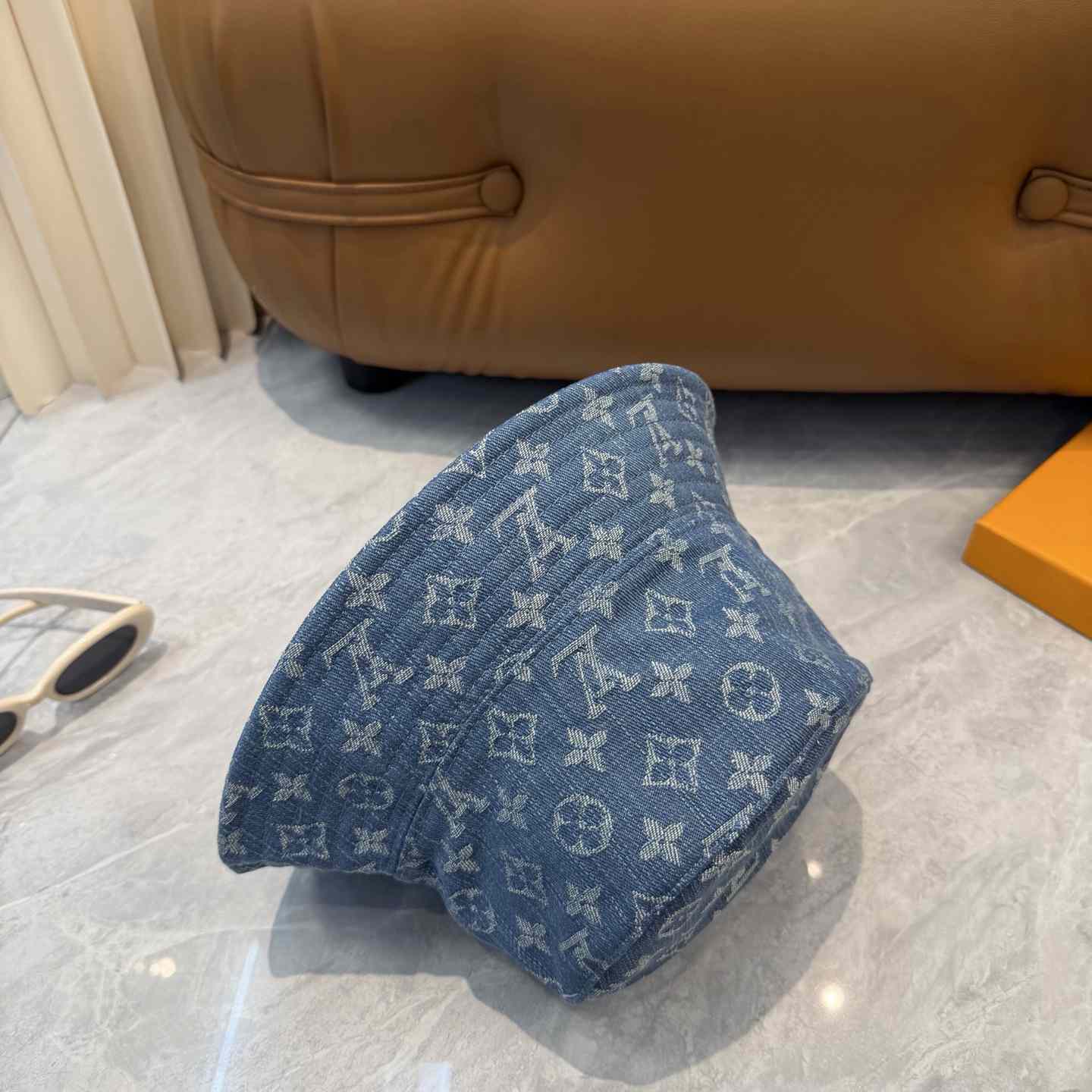 Louis Vuitton Denim Bucket Hat - DesignerGu