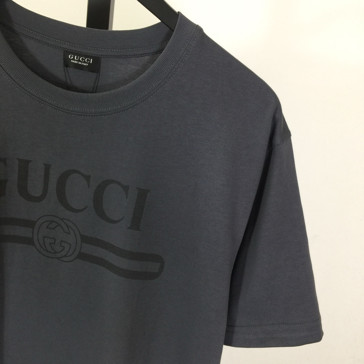 Gucci Cotton Jersey T-shirt With Devoré Detail - DesignerGu