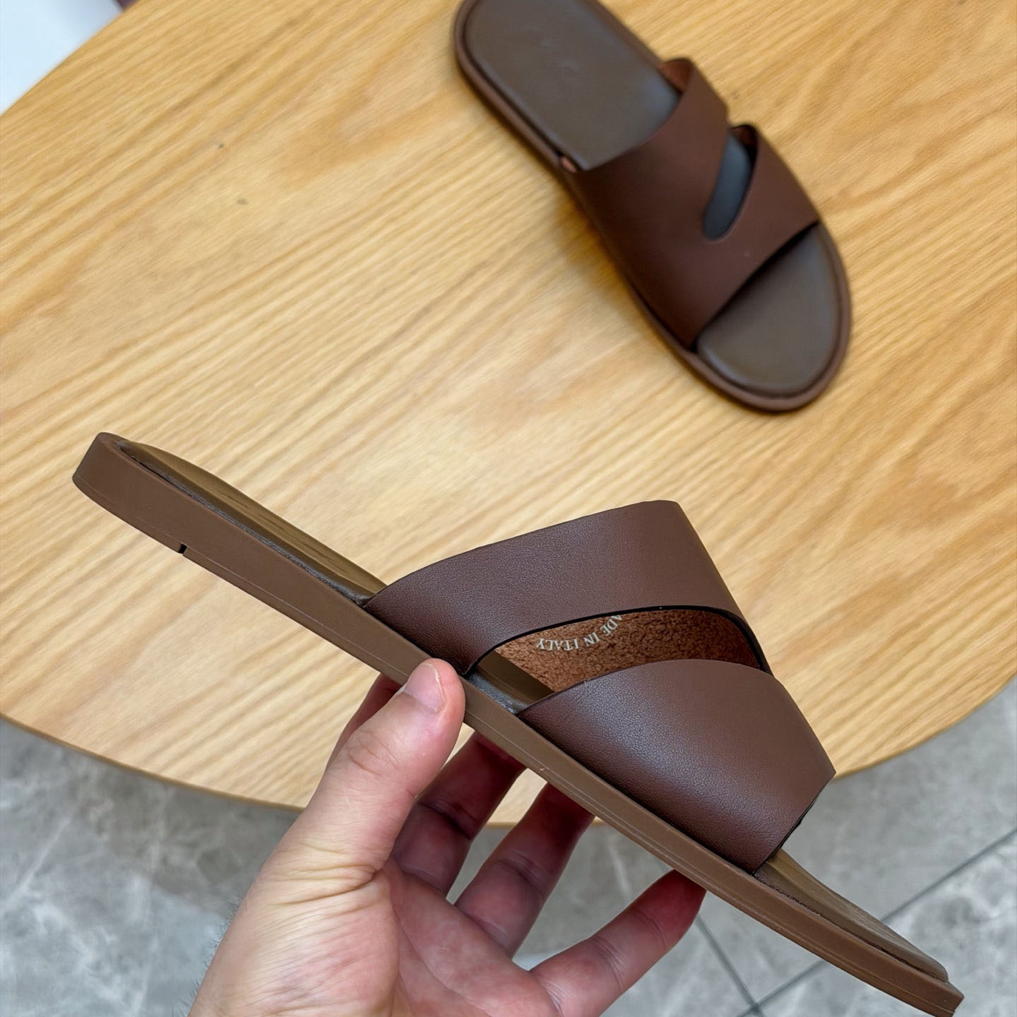 Loro Piana Pilat Plain Walk Sandal - DesignerGu