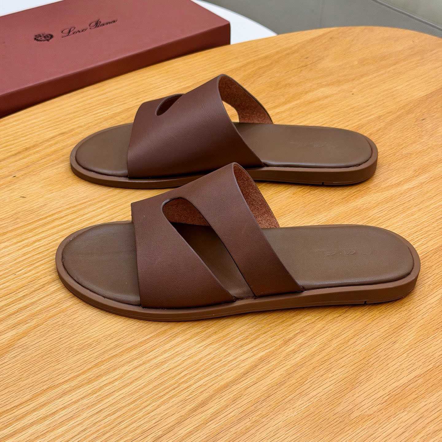 Loro Piana Pilat Plain Walk Sandal - DesignerGu