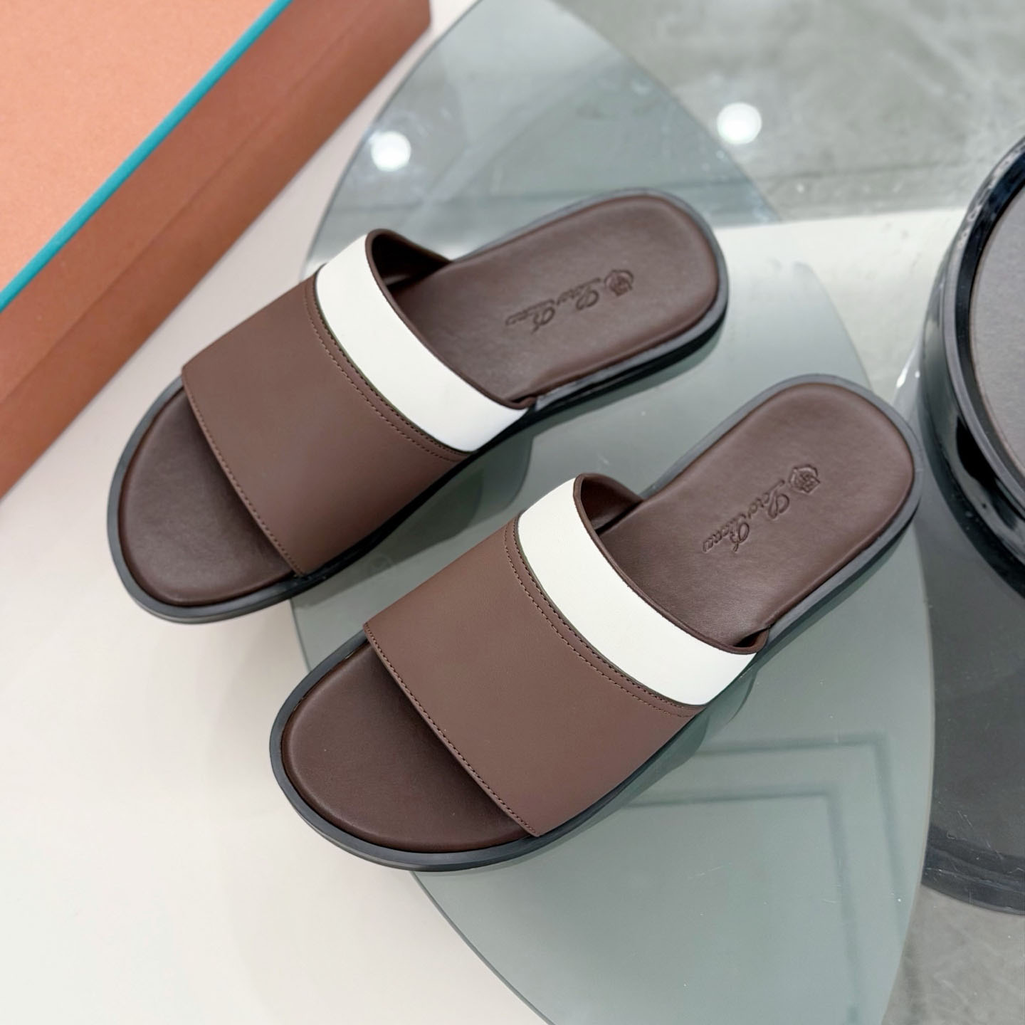 Loro Piana  Slide Sandal - DesignerGu