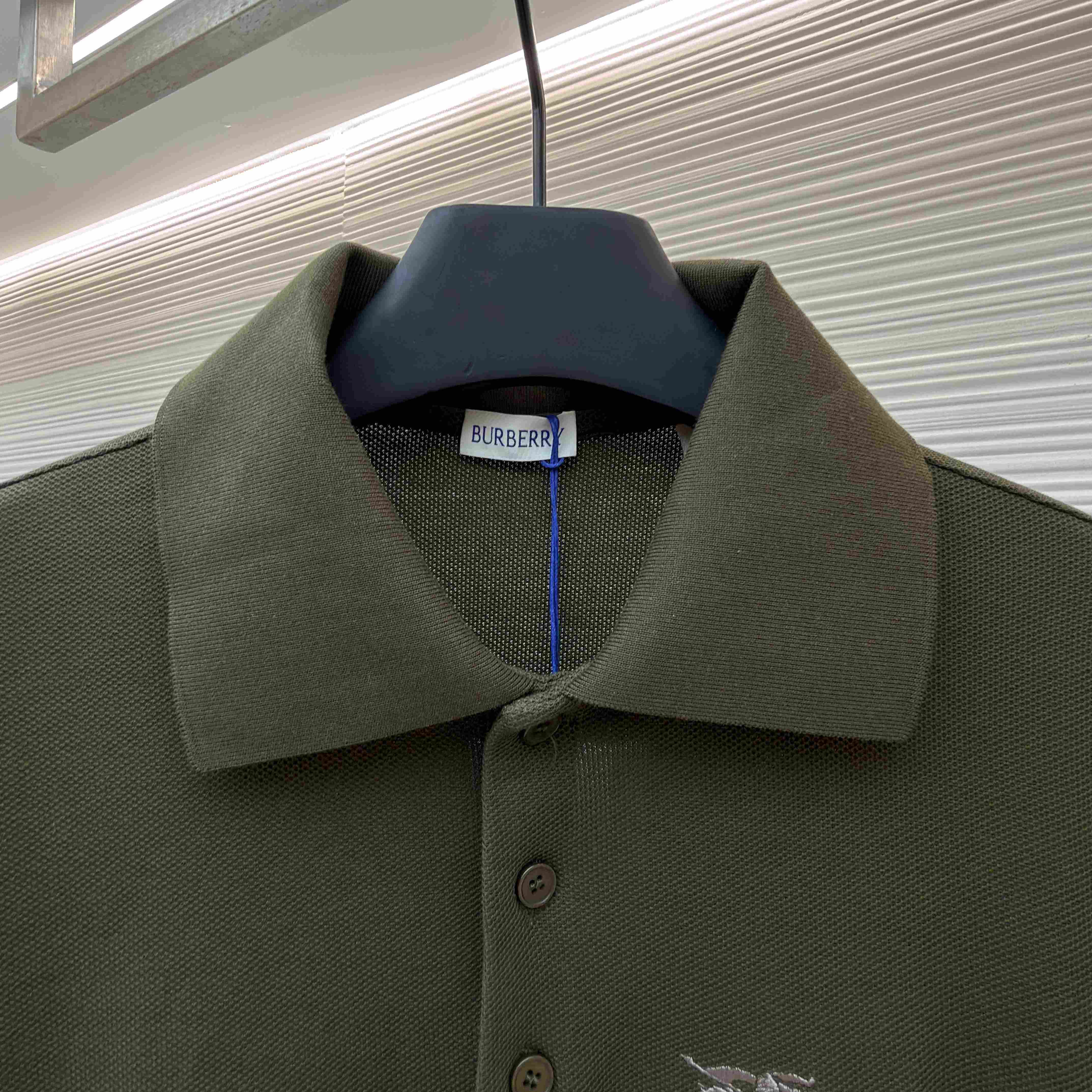 Burberry Knight Cotton Polo Shirt - DesignerGu