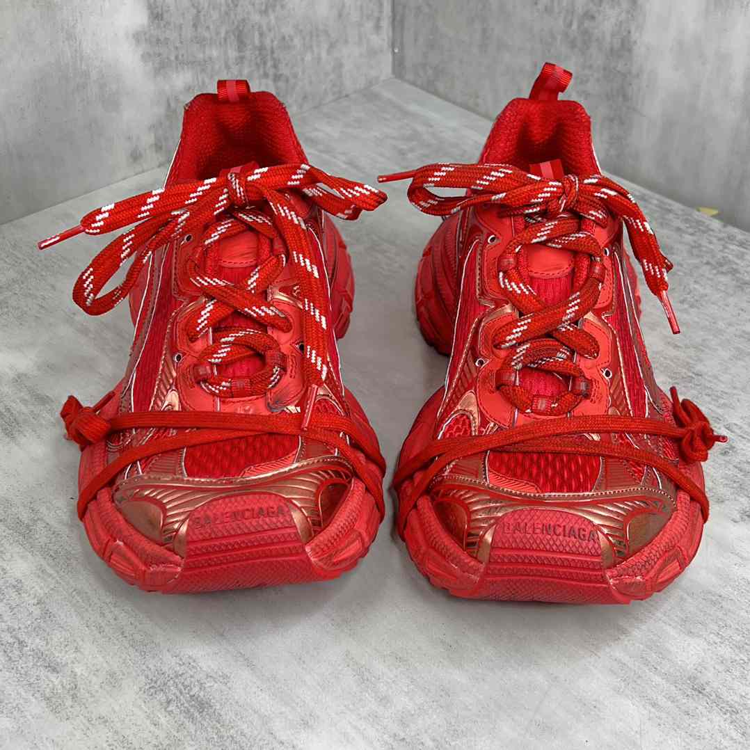 Balenciaga 3XL Sneaker 'Worn-Out - Red' - DesignerGu