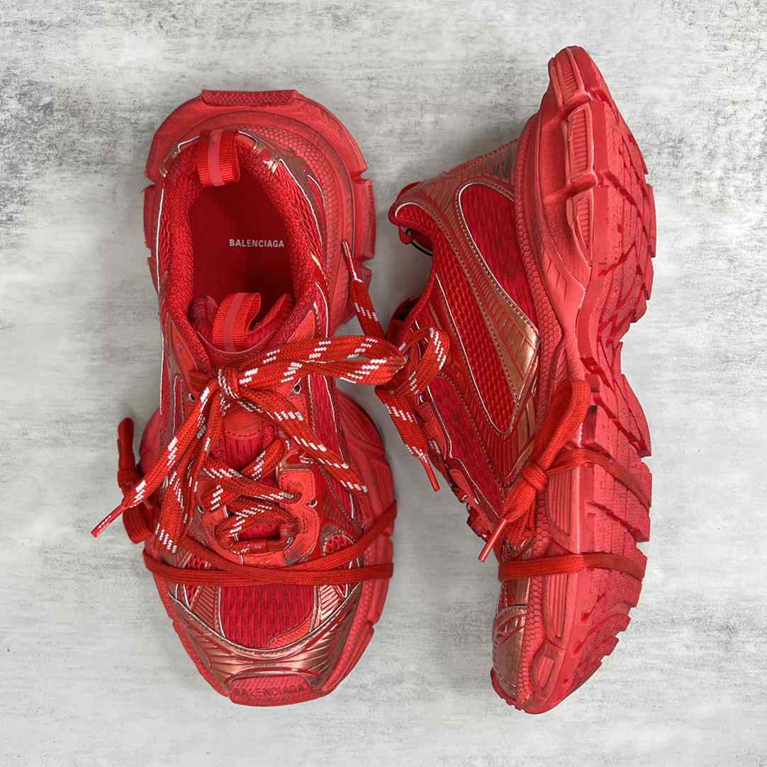 Balenciaga 3XL Sneaker 'Worn-Out - Red' - DesignerGu