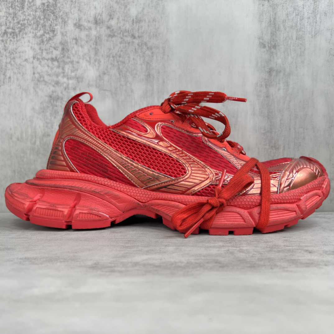 Balenciaga 3XL Sneaker 'Worn-Out - Red' - DesignerGu