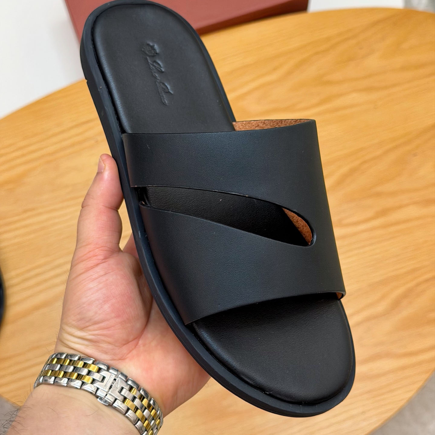 Loro Piana Pilat Plain Walk Sandal - DesignerGu