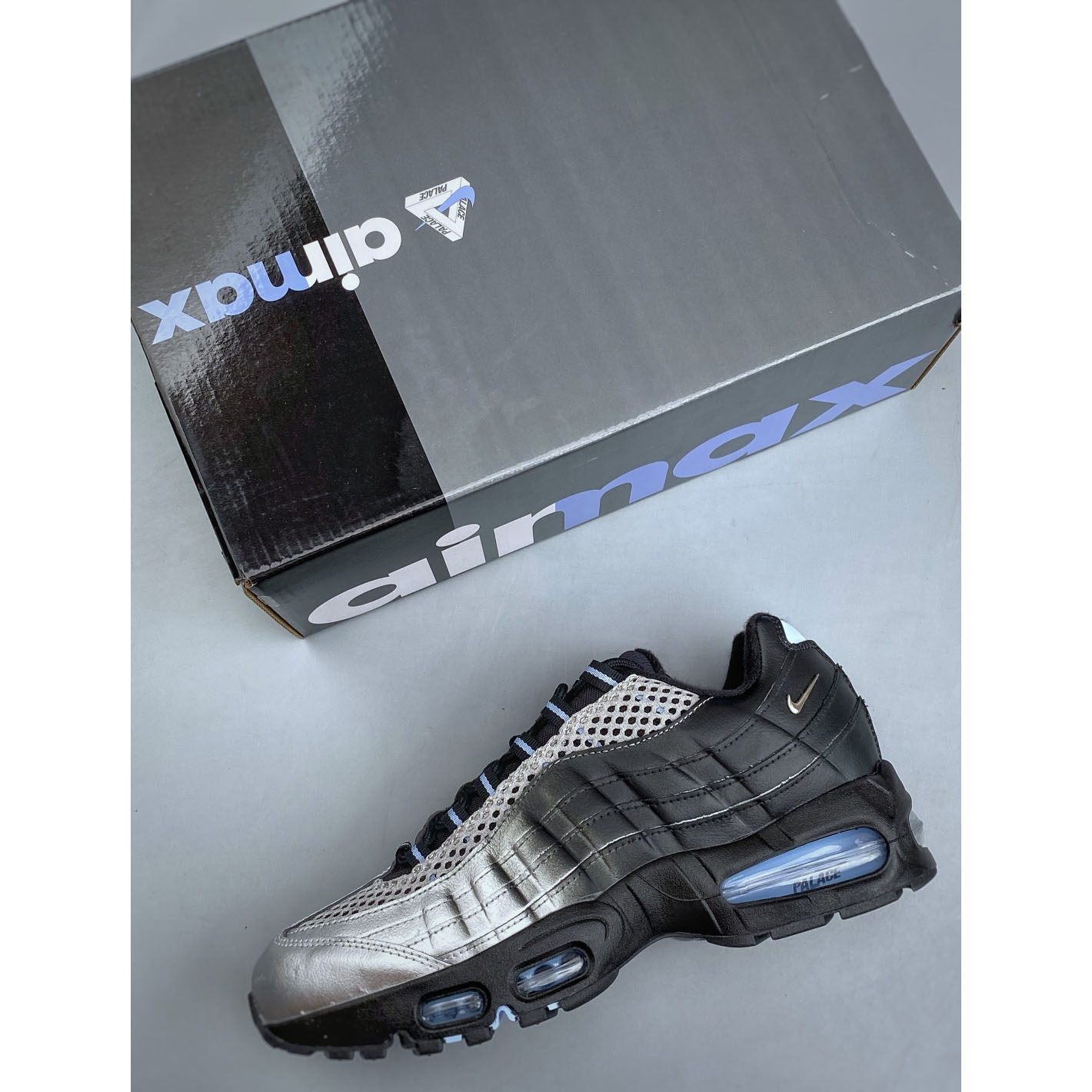Nike × PALACE Air Max 95 Big Bubble IQ7708-095 - DesignerGu